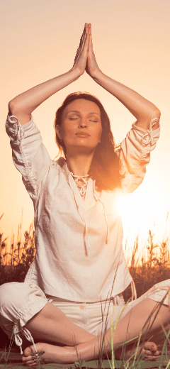 Woman Morning Yoga