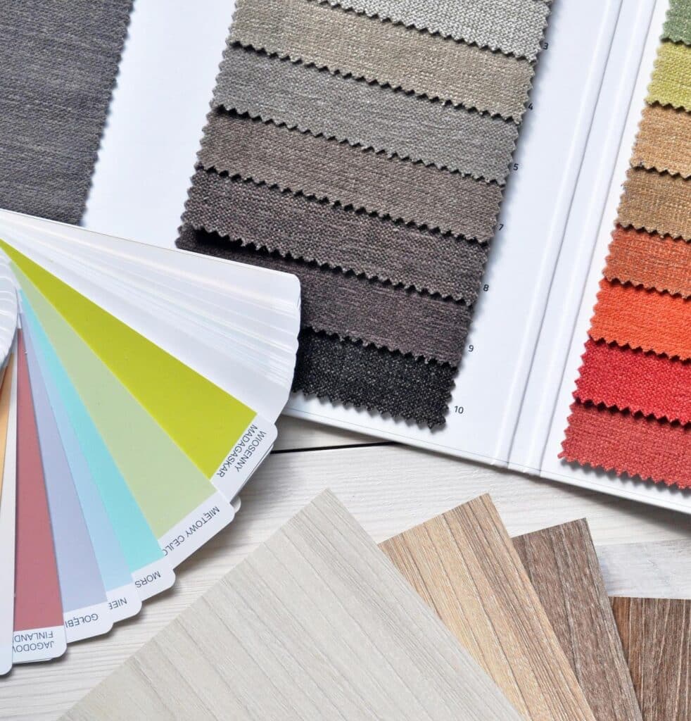 Interior Design Colors and Fabrics